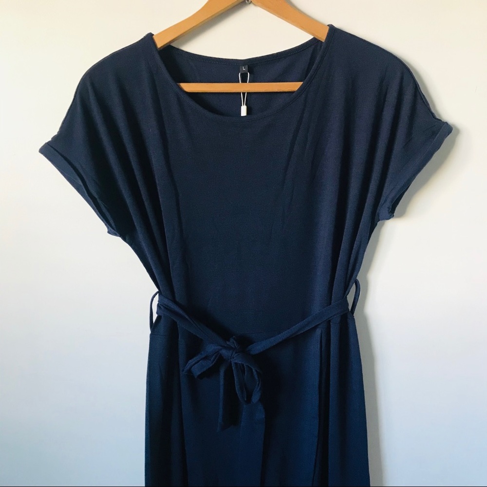Navy Maxi Dress